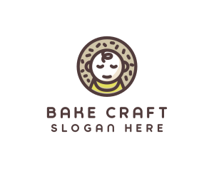 Bagel Baby Food logo design