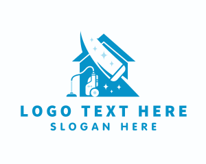Clean - Clean Vacuum Housekeeping logo design