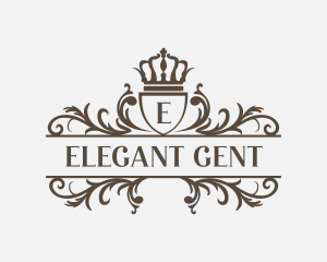 Elegant Regal Shield logo design