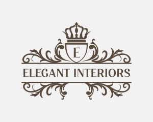 Elegant Regal Shield logo design