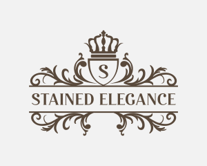 Elegant Regal Shield logo design