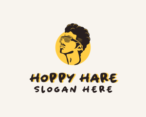 Afro Retro Shades logo design