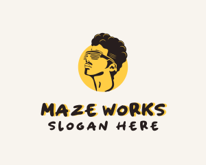 Afro Retro Shades logo design