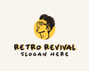 Retro - Afro Retro Shades logo design
