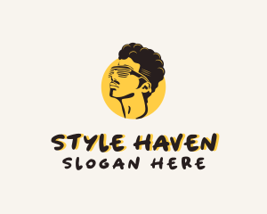 Afro Retro Shades logo design