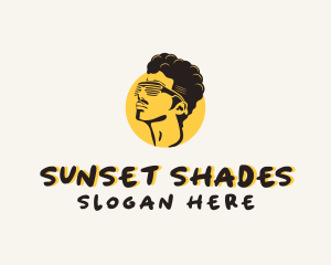 Shades - Afro Retro Shades logo design