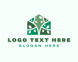 Plant - Tree Eco Horticulture logo design