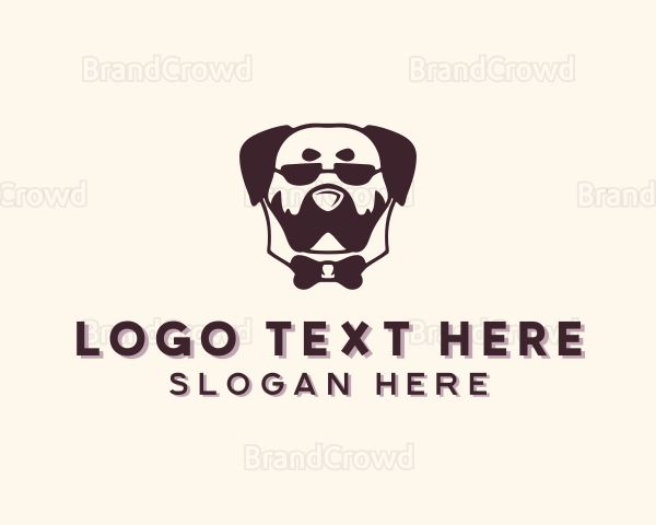 Sunglasses Dog Accessory Logo