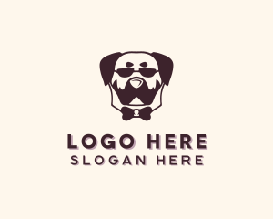 Dog - Sunglasses Dog Accessory logo design