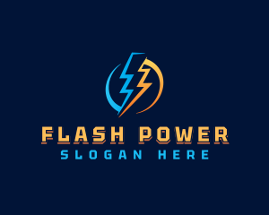 Voltage Lightning Energy logo design