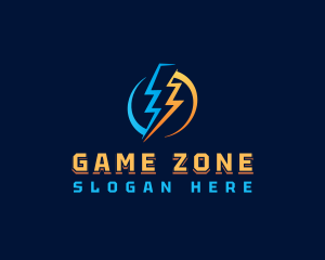 Voltage Lightning Energy logo design