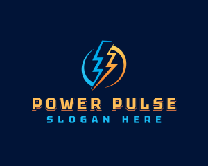 Voltage - Voltage Lightning Energy logo design