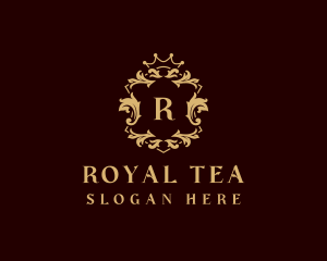 Royal Ornament Crown logo design