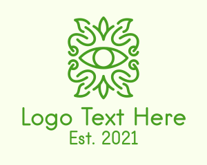 Aztec - Mystical Nature Eye logo design