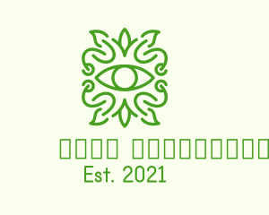 Optometrist - Mystical Nature Eye logo design