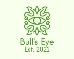 Mystical Nature Eye logo design