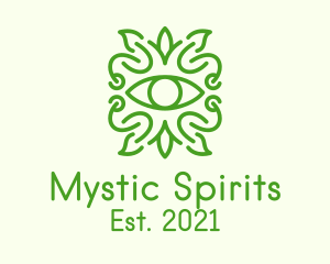 Mystical Nature Eye logo design