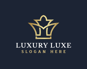 Premium Elegant Crown logo design