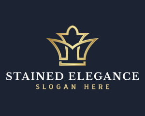 Premium Elegant Crown logo design