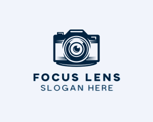 Camera Photography Lens logo design