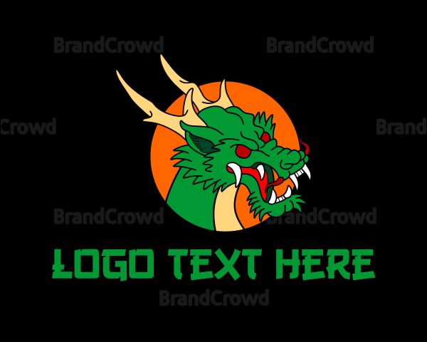 Angry Dragon Gaming Logo | BrandCrowd Logo Maker