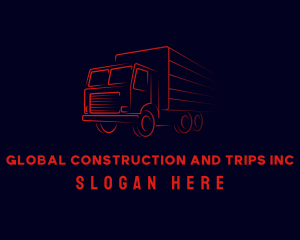 Trailer - Express Trucking Delivery logo design