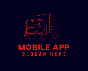 Haulage - Express Trucking Delivery logo design