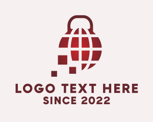 Trainer - Kettlebell Global Gym logo design