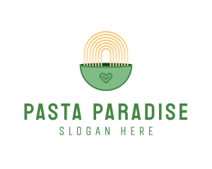  Noodle Pasta Bowl  logo design