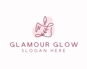 Decor - Wellness Candle Decoration logo design