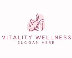 Wellness - Wellness Candle Decoration logo design