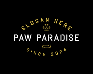 Paw Pet Treats logo design