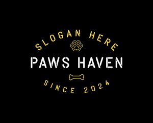 Paw Pet Treats logo design