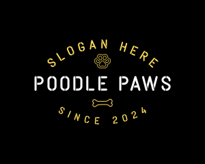 Paw Pet Treats logo design