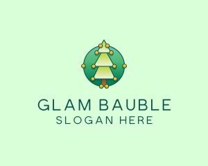 Christmas Tree Bauble logo design