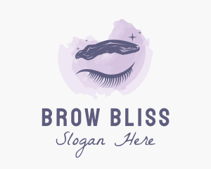 Eyebrow Cosmetics Makeup logo design