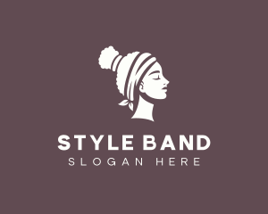 Headband - Headband Hairstyle Beauty logo design