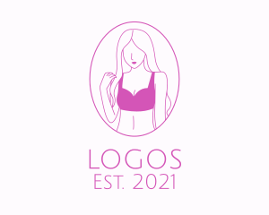 Female - Beauty Woman Lingerie logo design