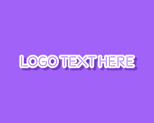 Website - Purple Modern Cyber logo design