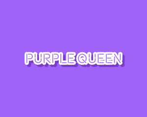 Purple Modern Cyber logo design