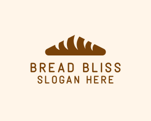 Baguette - Bread Croissant Bakery logo design