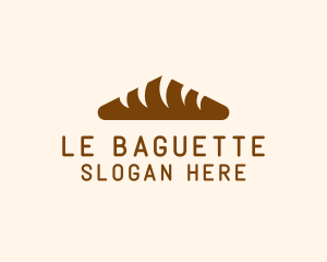 Baguette - Bread Croissant Bakery logo design