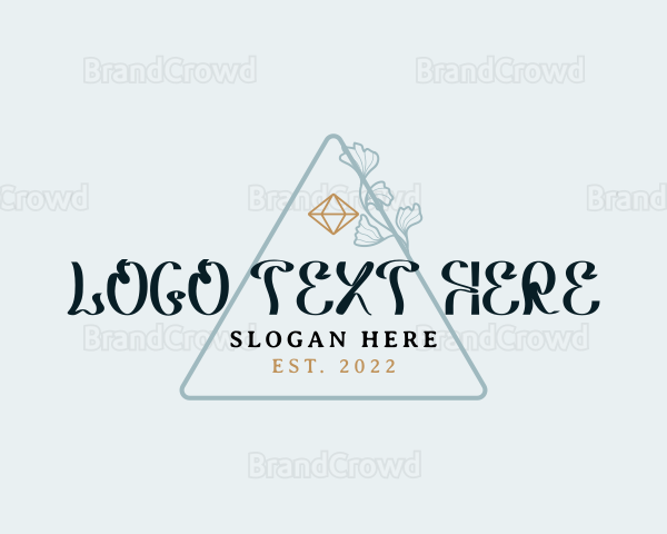 Elegant Triangle Business Brand Logo