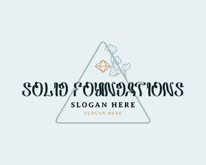 Elegant Triangle Business Brand Logo