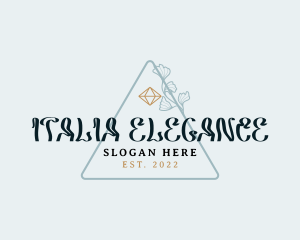 Elegant Triangle Business Brand logo design