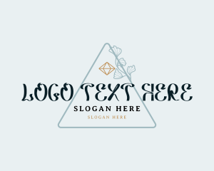 Elegant Triangle Business Brand Logo