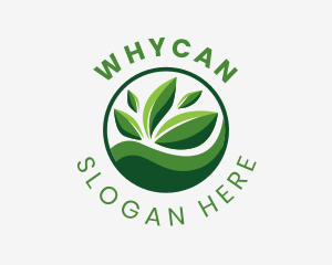 Fresh Organic Leaf Logo