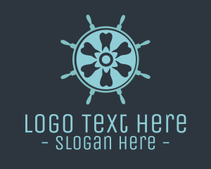 Dental - Tooth Sailing Wheel logo design