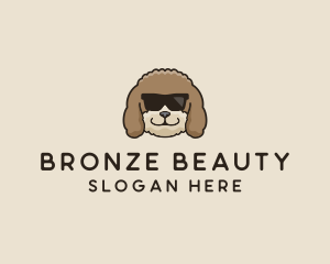 Fluffy Cool Pet Dog logo design