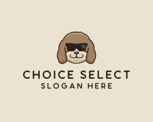 Fluffy Cool Pet Dog logo design